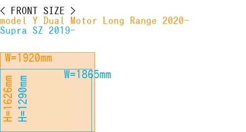 #model Y Dual Motor Long Range 2020- + Supra SZ 2019-
